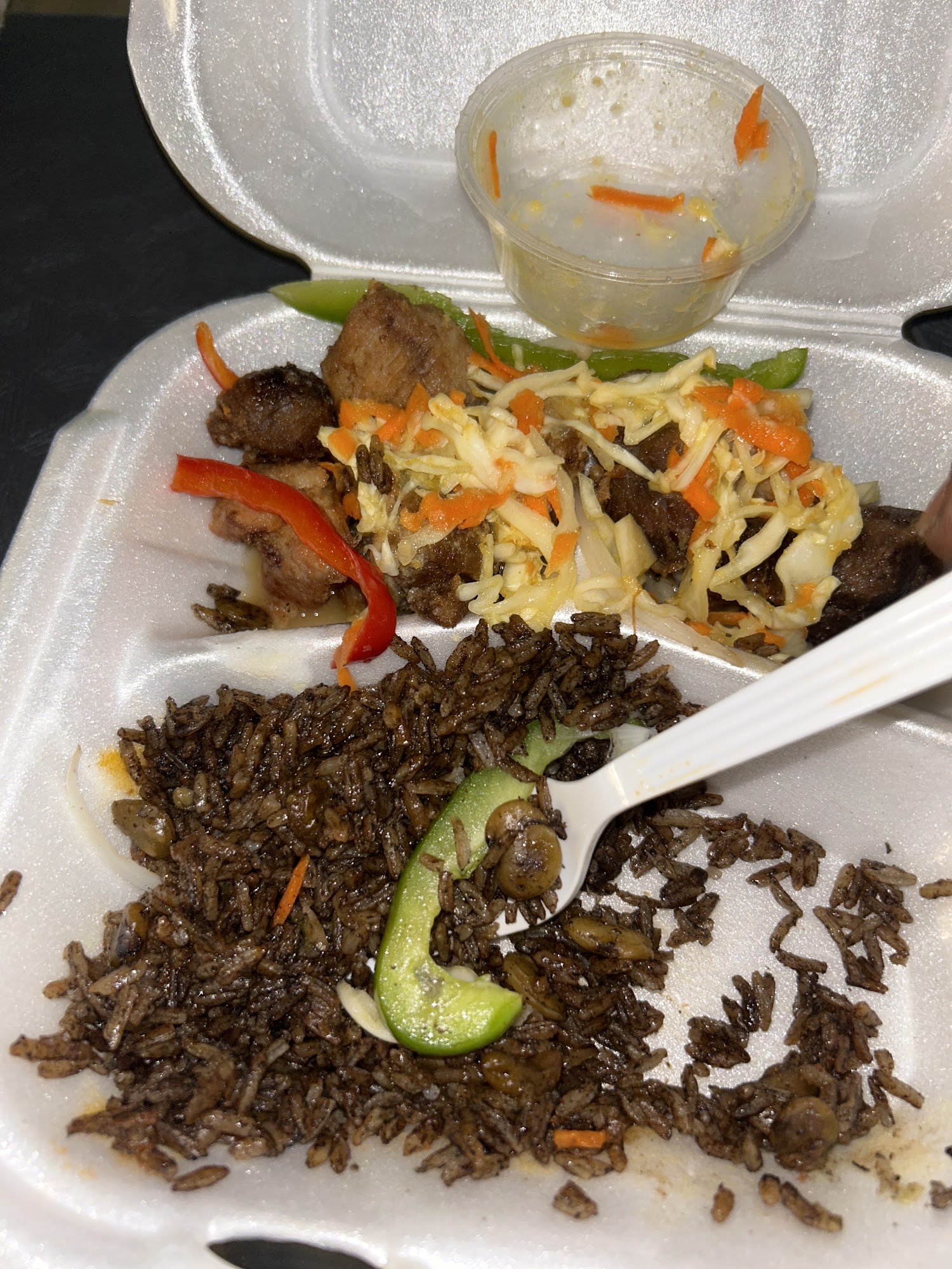 Diri Djon Djon at Manje Creole